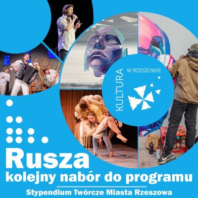 zdjęcie do
														 artykułu: Informacja o naborze do Stypendium Twórczego Miasta Rzeszowa na okres realizacji projektów 01.07.2026 - 31.12.2026